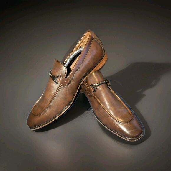 Tommy Hilfiger Men’s Senner Loafer Size 12M Brown Leather main image 4